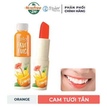 Son Dưỡng Lipice Trái Cây Orange - Cam Tươi Tắn 4g