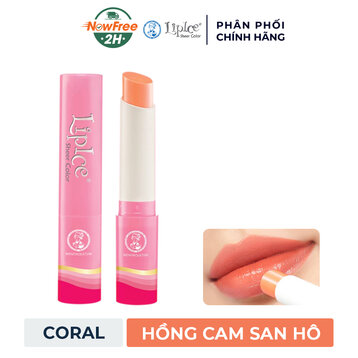 Son Dưỡng LipIce Hiệu Chỉnh Sắc Môi Coral Hồng Cam San Hô 2.4g