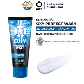 Kem Rửa Mặt Oxy Làm Sạch Sâu Sảng Khoái 100g