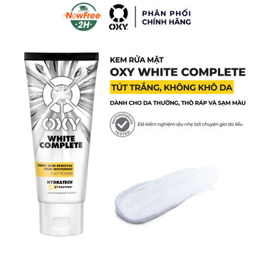 Kem Rửa Mặt Oxy Tút Sáng Từ Đất Sét Trắng 100g