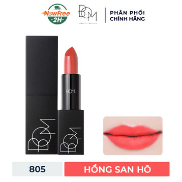 Son Lì B.O.M 805 My Light Coral - Hồng San Hô 3.5g