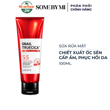 Sữa Rửa Mặt Some By Mi Ốc Sên Dưỡng Ẩm, Phục Hồi Da 100ml
