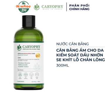 Nước Hoa Hồng Caryophy Ngừa Mụn Kiềm Dầu Giảm Thâm 300ml