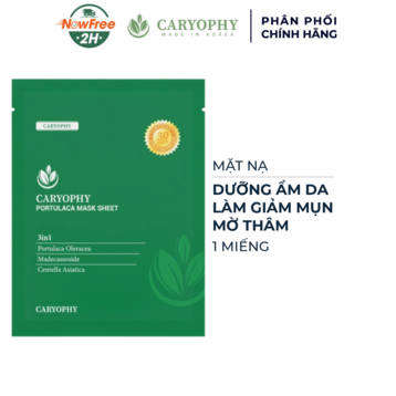 Mặt Nạ Caryophy Làm Giảm Mụn, Thâm &amp; Dưỡng Ẩm Da 22g