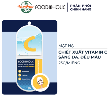 Mặt Nạ Foodaholic Chiết Xuất Vitamin C Dưỡng Sáng Da 23g