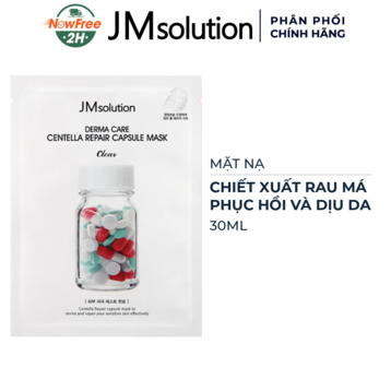 Mặt Nạ JMsolution Rau Má Phục Hồi Và Dịu Da 30ml