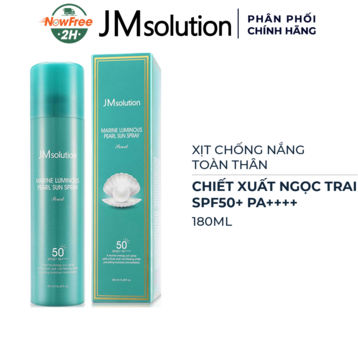 Xịt Chống Nắng Toàn Thân JMsolution Từ Ngọc Trai 180ml