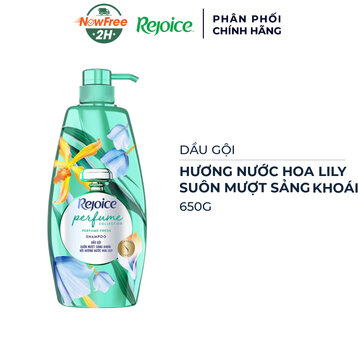 Dầu Gội Rejoice Suôn Mượt Sảng Khoái Hương Nước Hoa Lily 650g