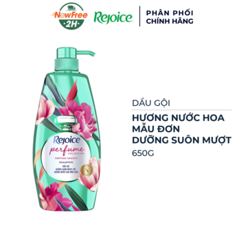 Dầu Gội Rejoice Dưỡng Suôn Mượt Hương Nước Hoa Mẫu Đơn 650g