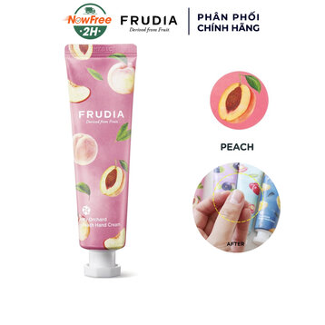 Kem Dưỡng Da Tay Frudia Chiết Xuất Đào 30ml