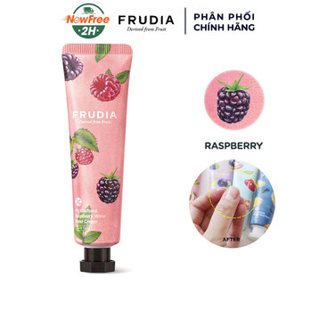 Kem Dưỡng Da Tay Frudia Chiết Xuất Quả Mâm Xôi 30ml