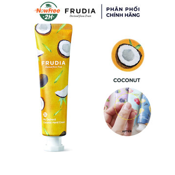Kem Dưỡng Da Tay Frudia Chiết Xuất Dừa 30ml