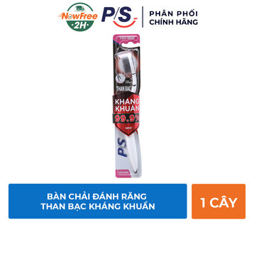 Bàn Chải Đánh Răng P/S Than Bạc Kháng Khuẩn (1 Cây)