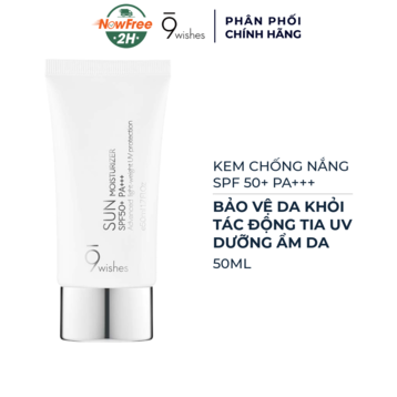 Kem Chống Nắng 9Wishes Bảo Vệ Và Dưỡng Ẩm Da 50ml