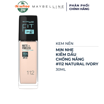 Kem Nền Maybelline Mịn Nhẹ Kiềm Dầu Chống Nắng #112 30ml