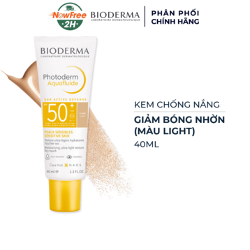 Kem Chống Nắng Bioderma Giảm Bóng Nhờn 40ml (Màu Light)
