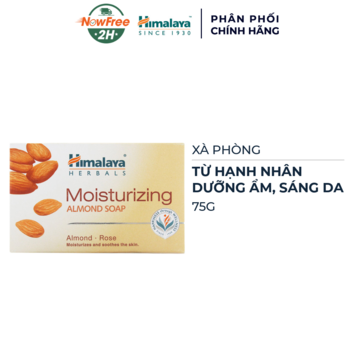 Xà Phòng Himalaya Herbals Hạnh Nhân Dưỡng Ẩm Da 75g