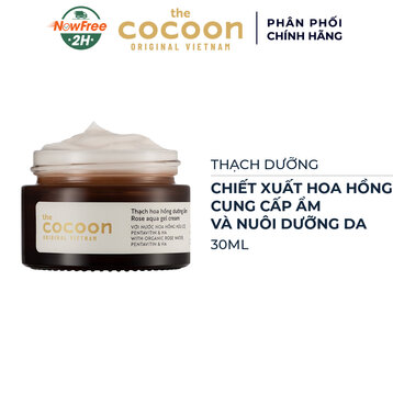 Thạch Dưỡng Cocoon Hoa Hồng Dưỡng Ẩm Da 30ml