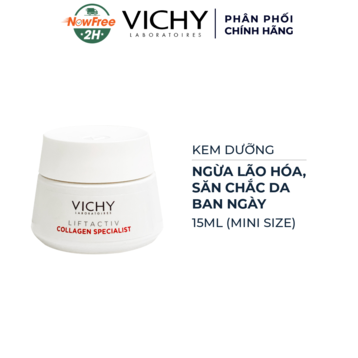 [Mini] Kem Dưỡng Vichy Ngừa Lão Hóa, Săn Chắc Da Ban Ngày 15ml