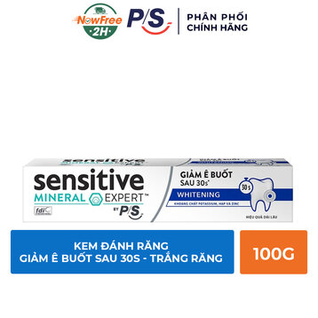 Kem Đánh Răng P/S Giảm Ê Buốt Sau 30S - Trắng Răng 100g