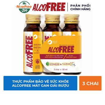 Bộ 3 Chai Thực Phẩm Bảo Vệ Sức Khỏe Alcofree