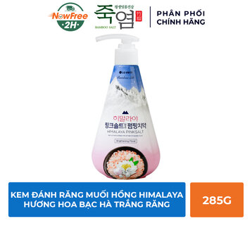 Kem Đánh Răng Bamboo Salt Muối Hồng Himalaya Sáng Răng 285g