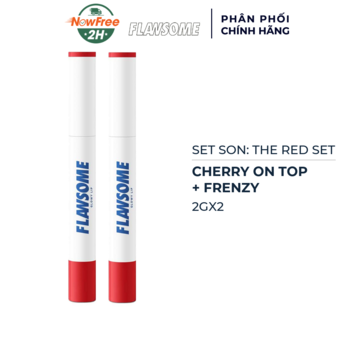 Set Son Miracle Apo x Ofélia Flawsome The Red Set 2x2g