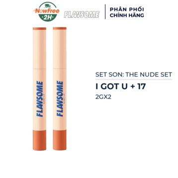 Set Son Miracle Apo x Ofélia Flawsome The Nude Set 2x2g