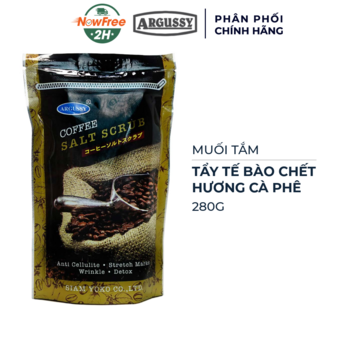 Muối Tắm Argussy Tẩy Tế Bào Chết Hương Cà Phê 280g