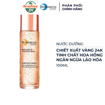 Nước Dưỡng Bio-essence Ngừa Lão Hóa Vàng &amp; Hoa Hồng 100ml