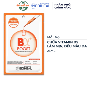 Mặt Nạ Mediheal Boost Alpha Làm Mịn, Đều Màu Da 23ml