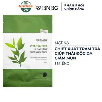 Mặt Nạ BNBG Tràm Trà Giúp Thải Độc Da, Giảm Mụn 30ml