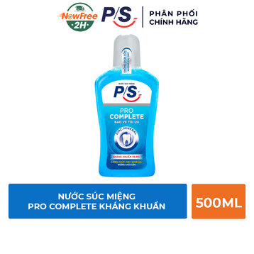 Nước Súc Miệng P/S Pro Complete Kháng Khuẩn 500ml