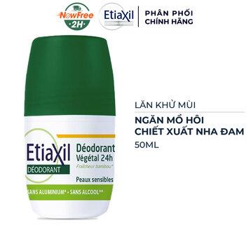 Lăn Khử Mùi Etiaxil Ngăn Mồ Hôi Chiết Xuất Nha Đam 50ml