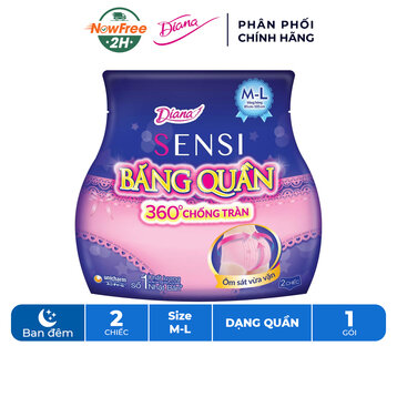 Băng Quần Diana Ban Đêm Size M-L 2 Cái