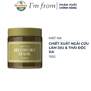 Mặt Nạ I'm from Ngải Cứu Làm Dịu &amp; Thải Độc Da 110g