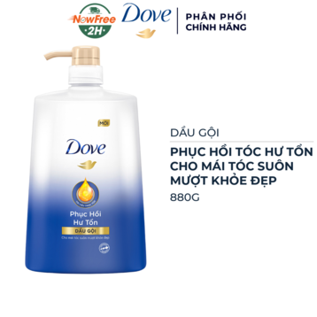 Dầu Gội Dove Hỗ Trợ Phục Hồi Tóc Hư Tổn 880g