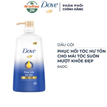 Dầu Gội Dove Hỗ Trợ Phục Hồi Tóc Hư Tổn 640g