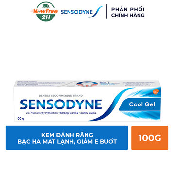 Kem Đánh Răng Sensodyne Cool Gel Mát Lạnh, Giảm Ê Buốt 100g
