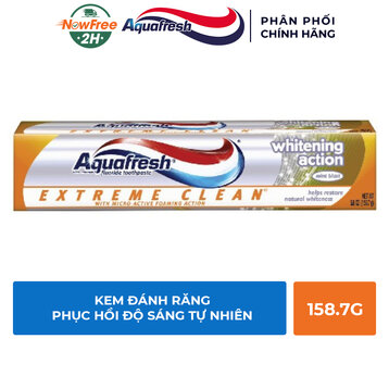 Kem Đánh Răng Aquafresh Phục Hồi Độ Sáng Tự Nhiên 158.7g