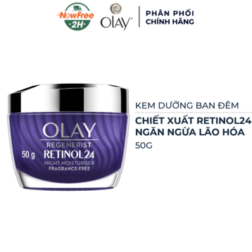 Kem Dưỡng Olay Chiết Xuất Retinol24 Ngừa Lão Hóa Ban Đêm 50g