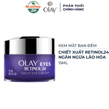 Kem Mắt Olay Chiết Xuất Retinol24 Ngừa Lão Hóa Ban Đêm 15ml