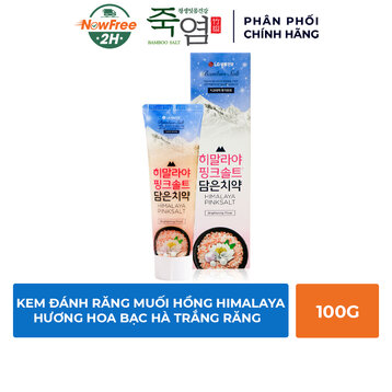 Kem Đánh Răng Bamboo Salt Muối Hồng Himalaya Sáng Răng 100g