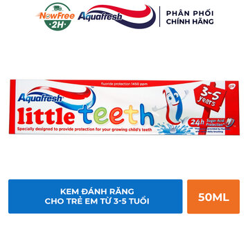 Kem Đánh Răng Aquafresh Cho Trẻ Em Từ 3-5 Tuổi 50ml