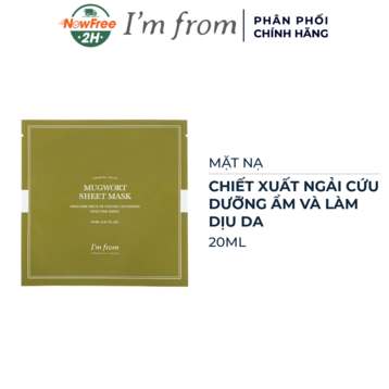 Mặt Nạ I'm from Chiết Xuất Ngải Cứu Làm Dịu Da 20ml