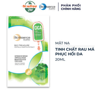 Mặt Nạ Bio-essence Tinh Chất Rau Má Phục Hồi Da 20ml