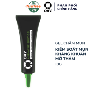 Gel Chấm Mụn Oxy Hỗ Trợ Sạch Mụn, Mờ Thâm 10g