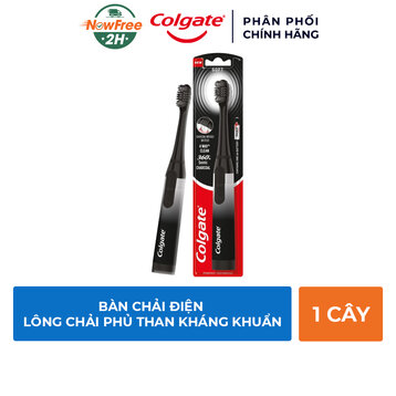 Bàn Chải Điện Colgate Lông Chải Phủ Than Kháng Khuẩn