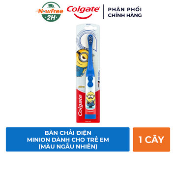 Bàn Chải Điện Colgate Minion Dành Cho Trẻ Em (1 Cây Màu Ngẫu Nhiên)