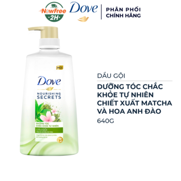 Dầu Gội Dove Dưỡng Tóc Chắc Khỏe Tự Nhiên 640g